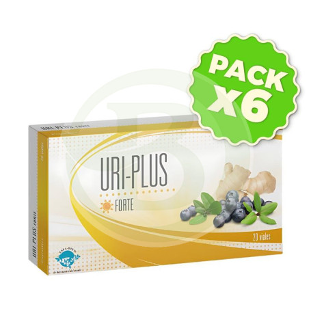 Pack 6x Uri Plus Forte 20 Viales Espadiet