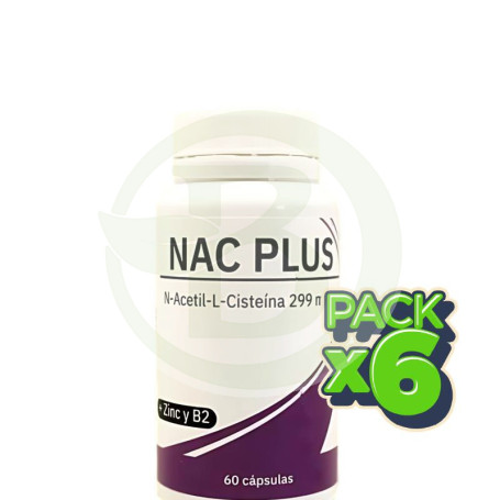 Pack 6x Nac Plus 60 Capsulas Espadiet