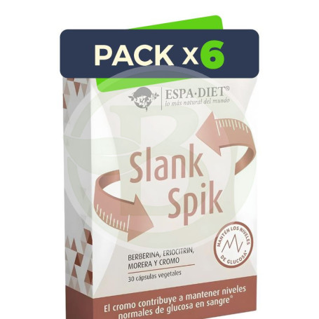 Pack 6x Slank Spik 30 Cápsulas Espadiet