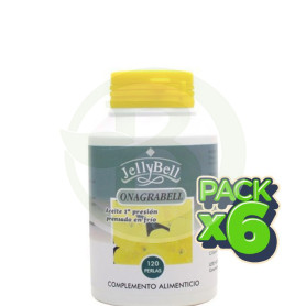Pack 6x Onagrabell 120 Perlas Jellybell