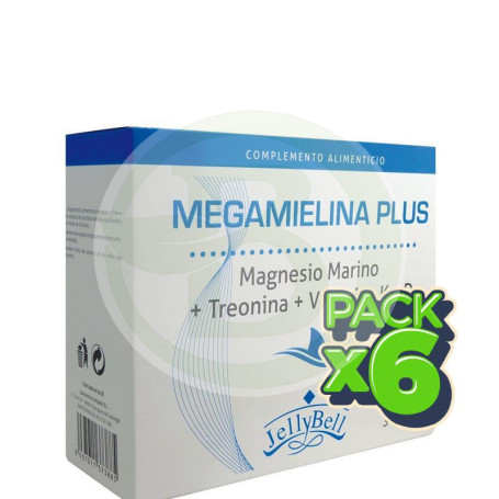 Pack 6x Megamielina Plus 30 Sticks Jellybell