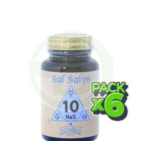 Pack 6x Sal Salys 10 NAS 90 Comprimidos Jellybell