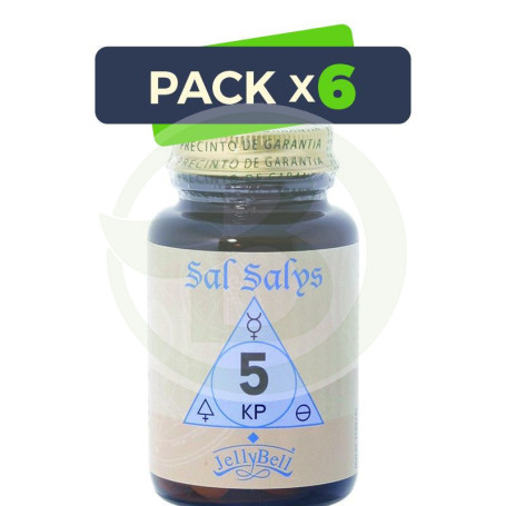 Pack 6x Sal Salys 5 KP 90 Comprimidos Jellybell