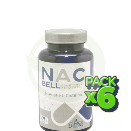 Pack 6x Nacbell 90 Cápsulas Jellybell