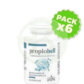 Pack 6x Propiobell 60 Cápsulas Jellybell