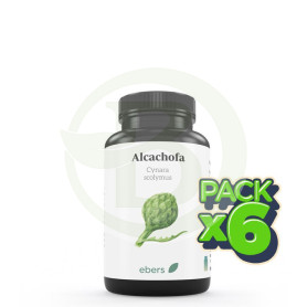 Pack 6x Alcachofa 500 Mg 60 Comp Ebers