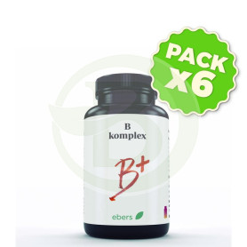 Pack 6x B Komplex 500 Mg 60 Comp Ebers