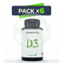 Pack 6x Vitamina D3 1000 Ui 60 Comp Ebers