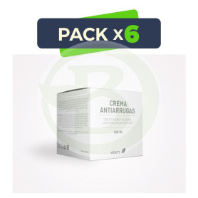 Pack 6x Crema Antiarrugas (Rosa M.+ Aloe + Baba) 100 Ml Ebers