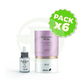 Pack 6x Hyaluronico Dermo Ebers 30 Ml Ebers