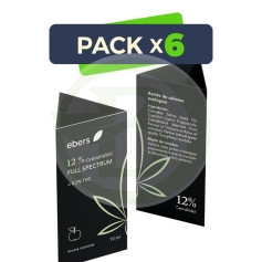 Pack 6x Aceite De Cbd Full Spectrum 12% 10Ml Ebers