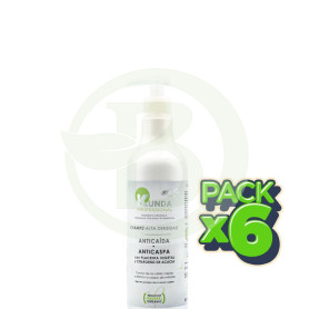 Pack 6x Champu Anticaida+Anticaspa 500 Ml Natural System Woman