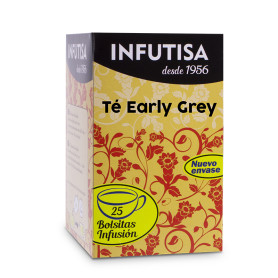 Infusión De Té Early Grey 25 Filtros Infutisa