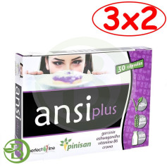 Pack 3x2 Ansi Plus 30 Capsulas Pinisan