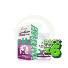 Pack 6x Leish Wow Perros 10Kg 60 Comprimidos Soria Natural