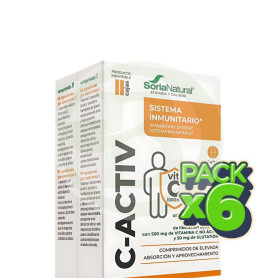 Pack 6x C-Activ 40 Comprimidos Soria Natural