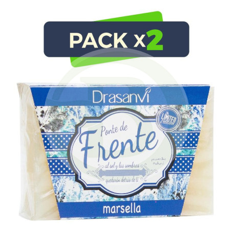Pack 2x Jabón Marsella 100Gr. Drasanvi