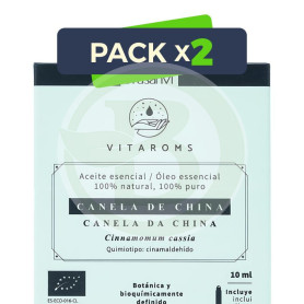 Pack 2x Aceite Esencial Canela China Bio 10Ml Vitaroms Drasanvi