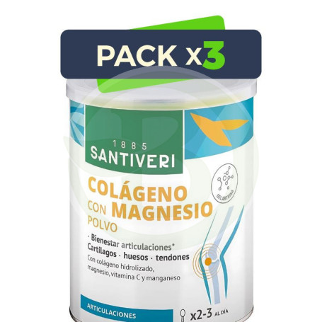 Pack 3x Artrosin Colágeno con Magnesio Gelartrin 275Gr. Santiveri