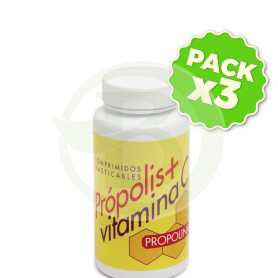 Pack 3x Propolina 50 Comprimidos Artesanía Agrícola