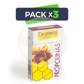 Pack 3x Propolinas Caramelos 50Gr. Artesanía Agrícola
