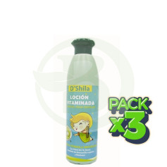 Pack 3x Loción Vitaminada Escolar 250Ml Shila