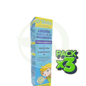 Pack 3x Loción Vitaminada Edad Escolar 50Ml. Shila