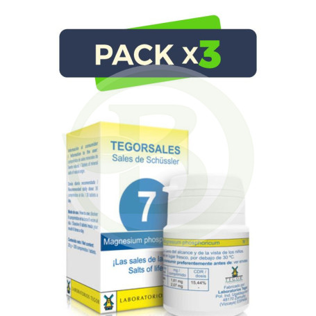 Pack 3x Tegorsal 7 20Gr. Tegor
