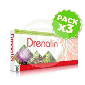Pack 3x Drenalin 10 Viales Tegor