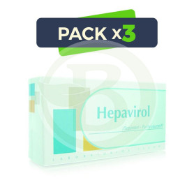 Pack 3x Hepavirol 60 Cápsulas Tegor