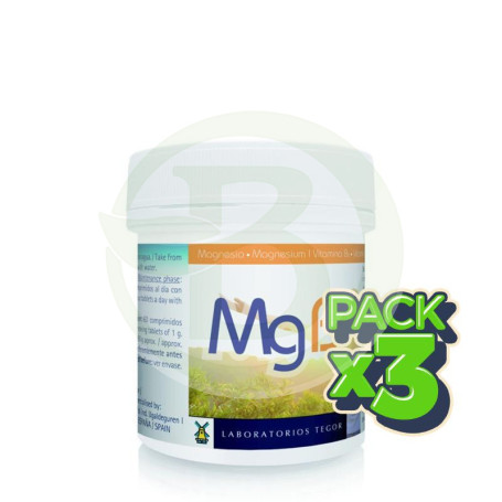 Pack 3x MGB 60 Cápsulas Tegor