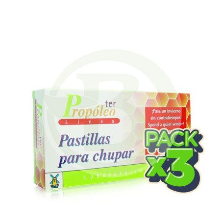 Pack 3x Propoleoter 30 Pastillas Tegor