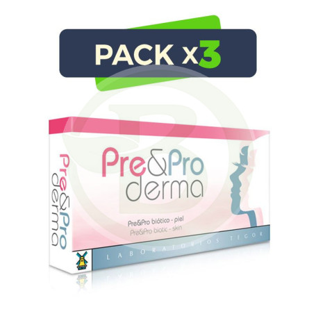 Pack 3x Pre & Pro Derma 28 Cápsulas Tegor