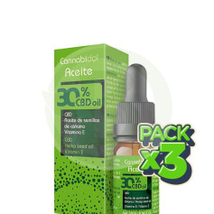 Pack 3x Cannabidol Aceite 30% 10Ml Tegor