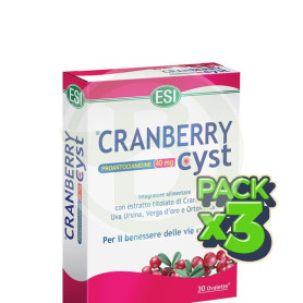 Pack 3x Cranberry Cyst 700Mg. Laboratorios ESI