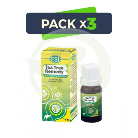 Pack 3x Aceite de Árbol de Té 10Ml. Laboratorios ESI