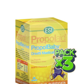 Pack 3x Propolaid Propolbaby 80 Osos Masticables ESI - Trepat Diet