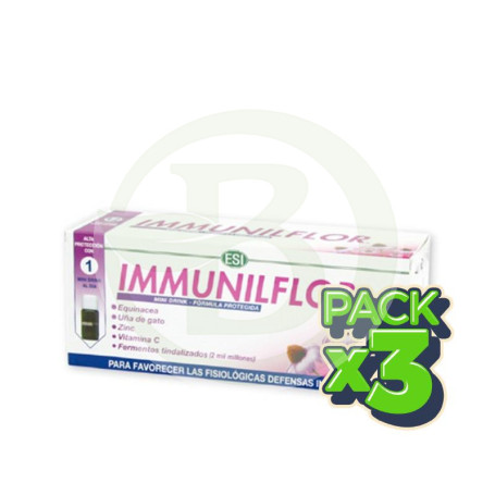 Pack 3x Immunilflor 12 Viales Trepat Diet
