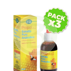 Pack 3x Propolaid Extracto Puro Sin Alcohol de Própolis 50Ml. ESI - Trepat Diet