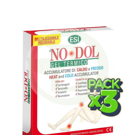Pack 3x NoDol Gel Térmico ESI - Trepat Diet