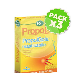 Pack 3x Propolaid Propolgola Miel 30 Tabletas ESI - Trepat Diet