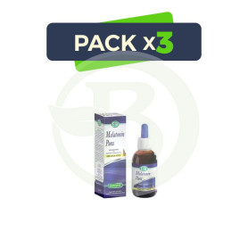 Pack 3x Melatonina Pura con Erbe 1Mg. 50Ml. Esi