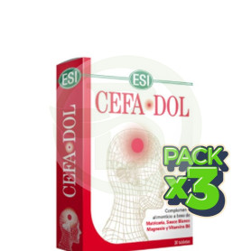 Pack 3x Cefadol (Cefalea) Laboratorios ESI