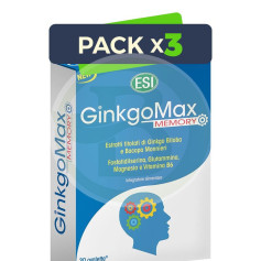 Pack 3x Ginkgomax Memory 30 Tabletas Esi