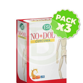 Pack 3x Nodol Cúrcuma 10 Cápsulas Esi