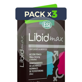 Pack 3x Libidmax 10 Cápsulas Esi