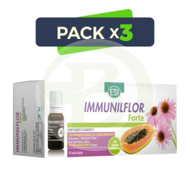 Pack 3x Immunilflor Forte Mini Drink 12 Viales Esi