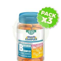 Pack 3x Multicomplex Vitamina B 50 Comprimidos Esi