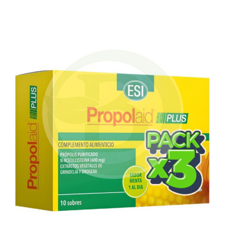 Pack 3x Propolaid Plus 10 Sobres Esi