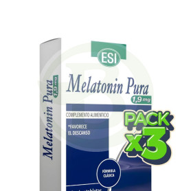 Pack 3x Melatonin Pura 1,9Mg 30 Microtabletas Esi